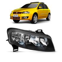 Farol Stilo 2001 2002 2003 2004 2005 2006 2007 Com Moldura Fumê Sem Auxiliar Elétrico Plug Quadrado