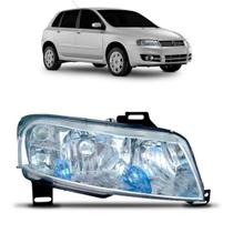 Farol Stilo 2002 2003 2004 2005 2006 2007 2008 2009 Cromado Sem Auxiliar Plug Quadrado