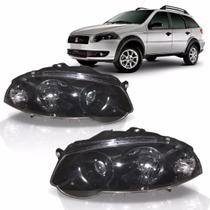 Farol Strada Palio Siena 2011 Á 2013 Fume Black Sport Farol Strada Palio Siena 2011 Á 2013 Fume Black Sport