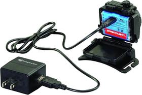 Farol Streamlight de dupla embreagem USB 125lm preto