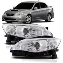 Farol Subaru Impreza 2008 A 2011 Cromado