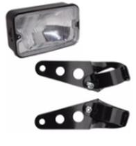 Farol + Suporte Do Farol Mobileti ( Preto )