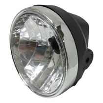 Farol Titan 150 0408, Fan 150 1013 Sem Lâmpada Aro Cromado