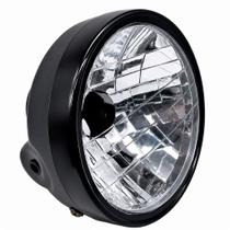 Farol Titan Fan 125 2012 com Refletor Cromado e Lente Transparente Farol Titan Fan 125 2012 com Refletor Cromado e Lente Transparente