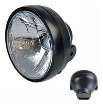 Farol Titan Fan Cg 125 2004 À 2013 Aro Preto Modelo