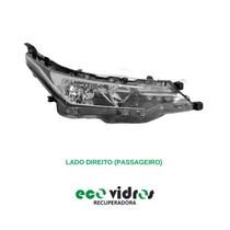 Farol Toyota Corolla Xei 2018-2019 Máscara Negra - LED - TYC