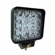 Farol trabalho led azul 48 watts quadrado maquinas agricolas pulverizadores até 80vdc