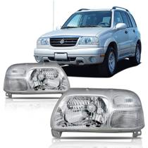 Farol tracker grand vitara 1998 a 2009 cristal Farol tracker grand vitara 1998 a 2009 cristal