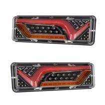 Farol traseiro de caminhão Yngia BJX Rear Stop 12V Trailer Brake x2