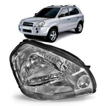 Farol Tucson 2005 a 2016 Cromado Pisca Cristal