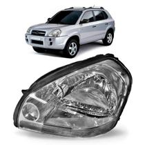 Farol Tucson 2005 a 2016 Cromado Pisca Cristal