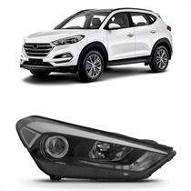 Farol Tucson 2017 2018 2019 2020 21 2022 S/ Led C/ Projetor