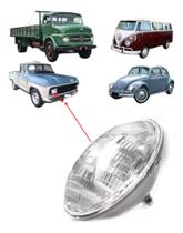 Farol Universal Sealed Beam 180mm Vidro C Lampada 75/50w 12v