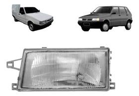Farol Uno Fiorino De Vidro1991 92 93 94 96 97 00 02 03 Esq