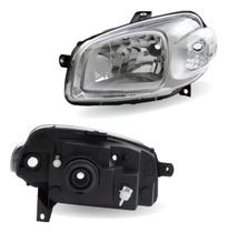 Farol Uno Way Attractive Vivace Economy 2011 A 2014 Cromado - Esquerdo/motorista