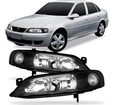 Farol Vectra 2000 2001 2002 2003 2005 Mascara Negra