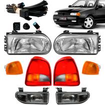 Farol Vidro Pisca Ambar Milha Gol + Lanterna tric 1996 a 02