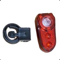 Farol Vista Light Bike Traseiro 3 Led Jy258 Farol Multi Funções