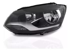 Farol Volkswagen Fox 2010 2011 2012 2013 2014 Foco Duplo Mascara Negra Farol Volkswagen Fox 2010 2011 2012 2013 2014 Foco Duplo Mascara Negra