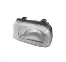 Farol Volkswagen Gol/parati/saveiro g2 1995 Ate 2002 Lado Esquerdo Mascara Cinza Arteb