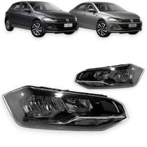 Farol volkswagen polo virtus 2018 2019 2020 a 2022 direito