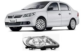 Farol voyage 2008 a 2013 g5 mascara cromada foco duplo ld