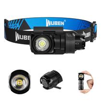 Farol WUBEN H5 recarregável de 250 lúmens LED impermeável