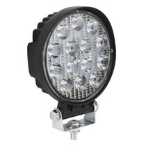 Farolete Milha Led Redondo 42w 14 Leds Auxiliar Agricola Colheitadeira Automotivo