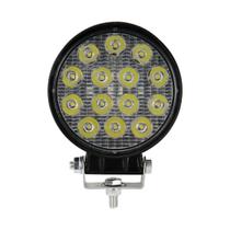 FAROLETE MILHA REDONDO LED 42W auxiliar universal 12v 24v - BRAMAIS LED