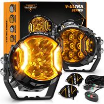 Faros Antiniebla Auxbeam Serie V-Ultra 3 pulgadas 108W Ámbar