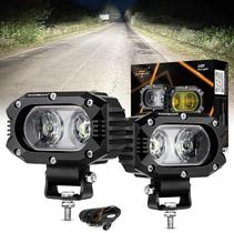 Faros LED Auxbeam 4 Cubos 60W 3600lm 120 Inundación IP68 Impermeables Faros LED Auxbeam 4 Cubos 60W 3600lm 120 Inundación IP68 Impermeables