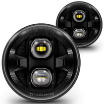 Faros LED True Mods 7 pulgadas Negros
