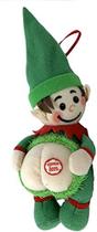 Farting Elf Christmas Ornaments-Funny Christmas Tree Decoration-Stocking Stuffer-Naughty, But Nice Gag Gift-He Farts The Song Deck The Halls When You Press His Body-Measures 4x10 Polegadas - TheGag Novelties Wholesale