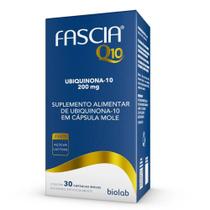 Fascia Q10 Suplemento Alimentar Ubiquinona-10 200mg com 30 Cápsulas Mole Fascia Q10 Suplemento Alimentar Ubiquinona-10 200mg com 30 Cápsulas Mole