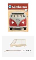 Fascículo Nº 05 Volkswagen Kombi Samba Bus 1:8 Altaya