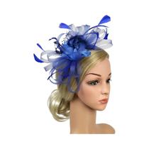 Fascinators Florais Femininos: Chapéu, Tiara, Presilha De Cabelo Com Rede E Pena Para Festa Do Chá,