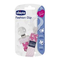 Fashion Clip Para Chupeta Chicco Rosa