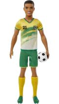 Fashion Doll Barbie Careers Ken Soccer Player com acessório