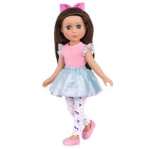 Fashion Doll Glitter Girls Candice 35 cm com roupas para meninas de 3 anos ou mais