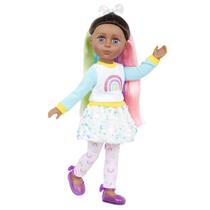 Fashion Doll Glitter Girls Torrei de 14 polegadas com roupa de arco-íris