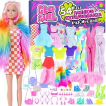 Fashion Doll Team Power com 54 peças de roupas e acessórios