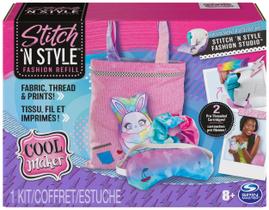 Fashion Studio Refill Cool Maker Stitch 'N Style com 2 cartuchos