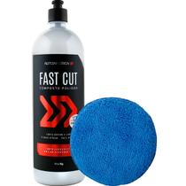 Fast Cut 1Kg Autoamerica Composto Polidor Massa De Polir Base Dagua