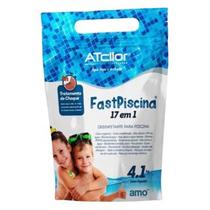 Fast Piscina Tratamento Piscina 17 em 1 cloro clarificante decantador algistático Atcllor