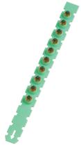 Fastener Load ITW Ramset 2.7 Caliber Green Strip, pacote com 100