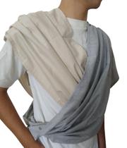 Fastsling Canguru Piêpaô Fast Sling Cinza Mesclado + Marfim Fastsling Canguru Piêpaô Fast Sling Cinza Mesclado + Marfim