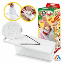 Fatia Tudo Fatiador Manual de Verduras e Legumes Com Recepiente e Protetor de Mãos Com Dois Tamanhos Fatia Tudo Fatiador Manual de Verduras e Legumes Com Recepiente e Protetor de Mãos Com Dois Tamanhos