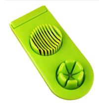 Fatiador Cortador de Ovos Cozidos Duplo com Fio em Aço Inox