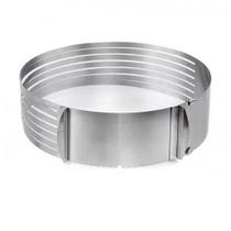 Fatiador de bolo em inox com regulagem prana pg06 Fatiador de bolo em inox com regulagem prana pg06