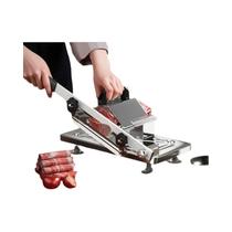 Fatiador De Carne Em Aço Inoxidável GIANXI Para Rolos De Carne Congelada, Fatias Finas De Carne